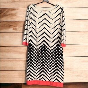 Polka Dot Shift Dress From Dress Barn